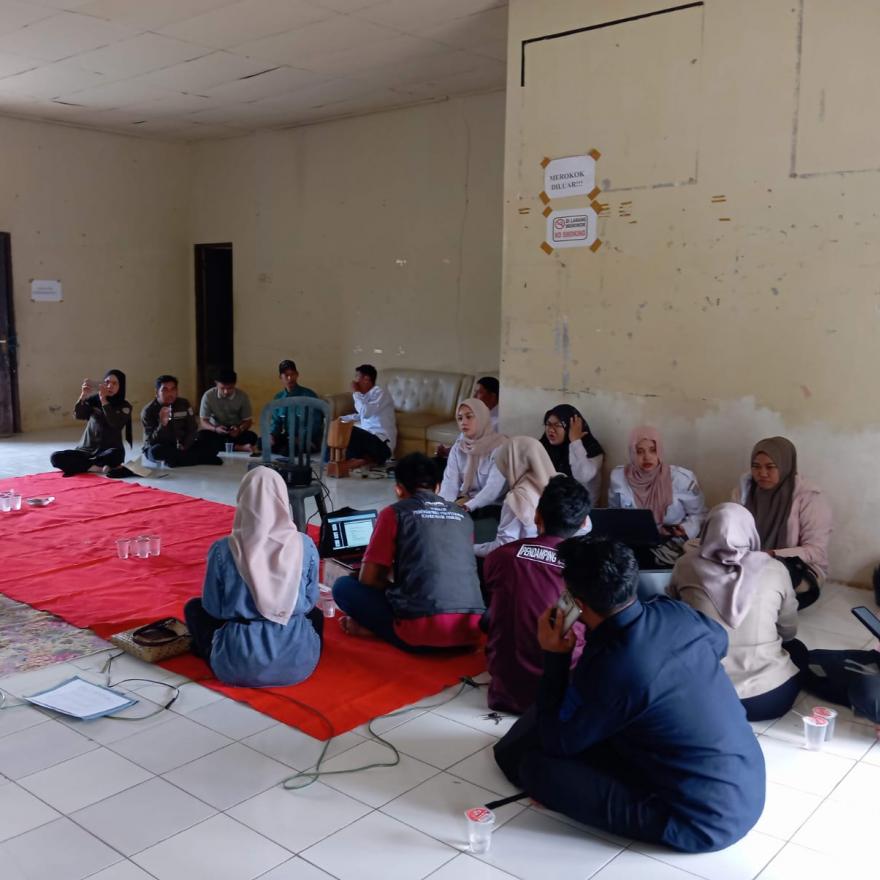 Pengurus Bumdes Gunung Ulin Hadiri Sosialisasi Aplikasi Pemeringkatan Bumdes